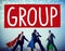 Group Union Team Organization Partnership Concept