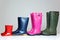 Group of wellie boots