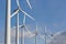 Group of windmills for renewable electric energy production