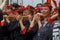 A group of women during Kanda Matsuri in Tokyo