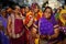 Group of women wearing colourful clothes, India