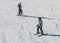 Group of young skiers