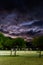 Group of youngsters playing volleyball next to the Cairns beach during a late evening, Queensland, Australia