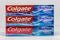 Grouping of Three Colgate Toothpaste Containers