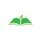 Grow Book Logo icon design