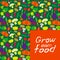 Grow own food. vegetables bell peppers, pumpkin beets carrots, eggplant, red hot peppers, cauliflower, broccoli, potatoes,