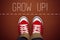 Grow Up Reminder for Young Person, Top View