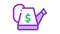 growing money Icon Animation