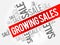 Growing Sales words cloud