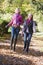 Grown up mother and daughter on walk