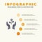 Growth, Business, Grow, Growing, Dollar, Plant, Raise Solid Icon Infographics 5 Steps Presentation Background