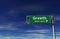 Growth - Freeway Exit Sign