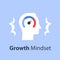 Growth mindset, potential development, fast self improvement, soft skills training