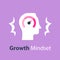 Growth mindset, potential development, fast self improvement, soft skills training