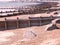 Groynes on a Devon beach