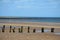 Groynes At sandsend, North Yorkshire