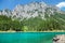 Gruner See with crystal clear water in Austria