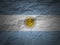 Grunge background Argentina flag