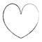 Grunge beauty heart romance symbol style