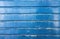 Grunge Blue Painted Wood from Wooden Boat Background with cracks and scrapes and water stains