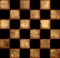 Grunge brown chessboard