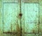 Grunge cabinet doors