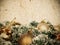 Grunge Christmass golden decoration background with space for your text