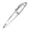 Grunge classic pen design tool object