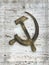 The grunge communist symbol