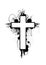 Grunge Cross Emblem