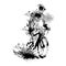 grunge cycling vector and png transparency