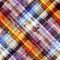 Grunge diagonal plaid pattern.