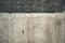 Grunge dirty exterior concrete wall surface