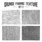 Grunge fabric textures set 2.