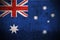 Grunge Flag Of Australia