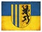 Grunge flag of Chemnitz Saxony, Germany