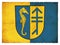 Grunge flag of Hiddensee Mecklenburg-West Pomerania, Germany