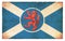 Grunge flag of Isle of Skye Scotland