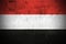 Grunge Flag Of Yemen
