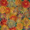 Grunge floral background vintage