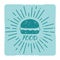 Grunge food hipster badge burger