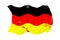 Grunge German Flag