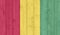 Grunge guinea flag