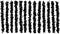 Grunge irregular black lines pattern over white