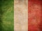 Grunge italian flag background