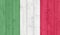 Grunge italy flag