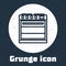 Grunge line Oven icon isolated on grey background. Stove gas oven sign. Monochrome vintage drawing. Vector Illustration