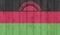 Grunge malawi flag
