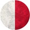 Grunge Malta flag. Malta button flag Isolated on white background