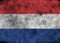 Grunge Netherlands flag.